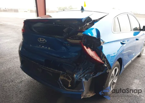 2018 Hyundai Ioniq Hybrid Sel из США, поврежденный, VIN KMHC75LC6JU102873